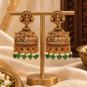 Devi Lakshmi Antique Jhumka